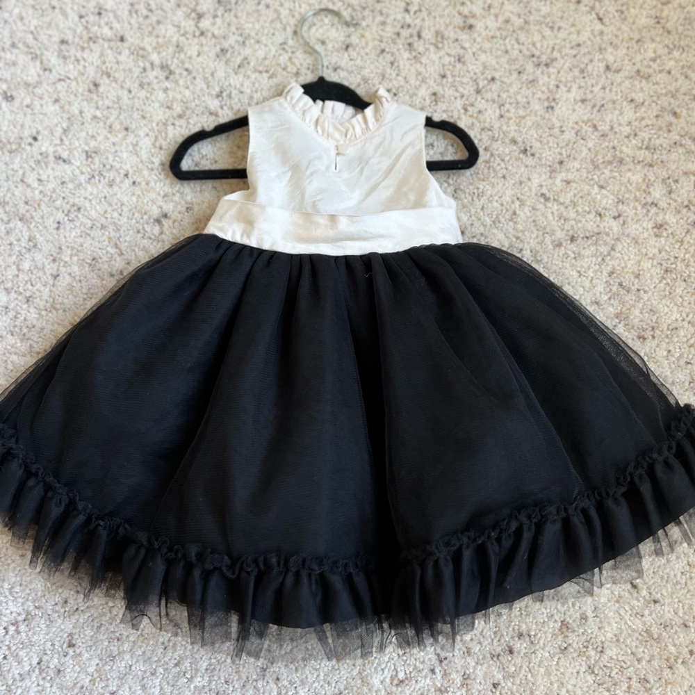 Victorian Style Tulle Ruffle Collar Janie and Jack Dress